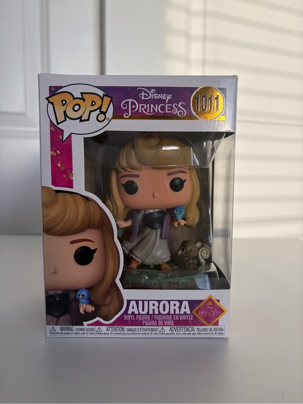Funko Disney Princess Aurora Vinyl Figure - Pink/Gold Box